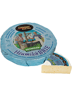 Heumilch-Brie-500 g eingeschlagen
