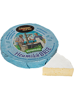 Heumilch-Brie-250 g eingeschlagen